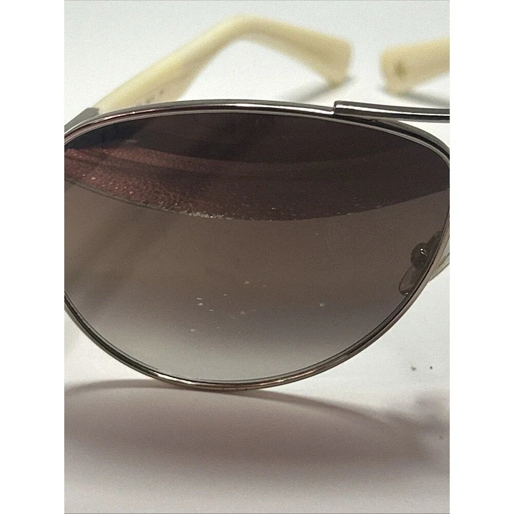 Jimmy Choo BABA/S Light gold cream 59/13/135 WOMAN Sunglasses Used Read